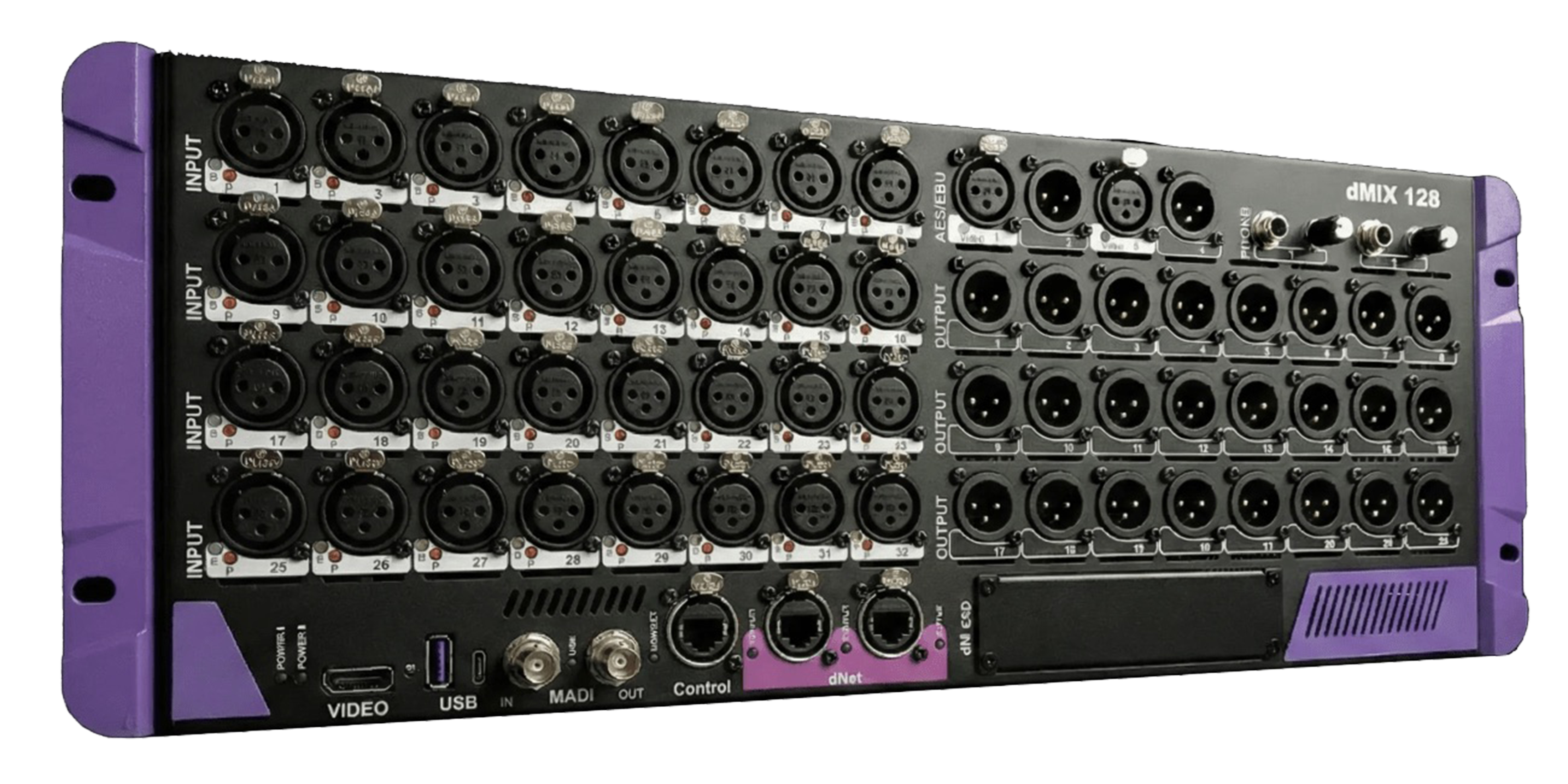 dMix 128 digital audio matrix